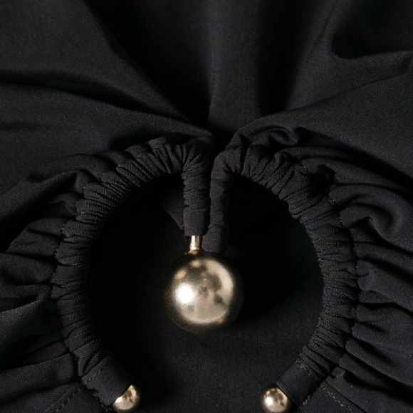 Christopher Esber Ruched Orbit bikini Swim T-Shirt and bottom  size 6 - Picture 9 of 15